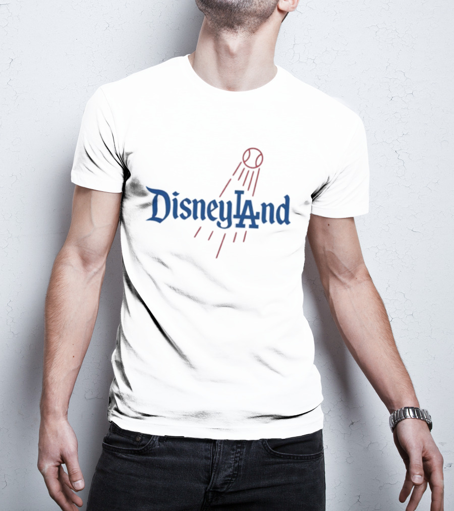 Disneyland LA Baseball Dodgers T-Shirt