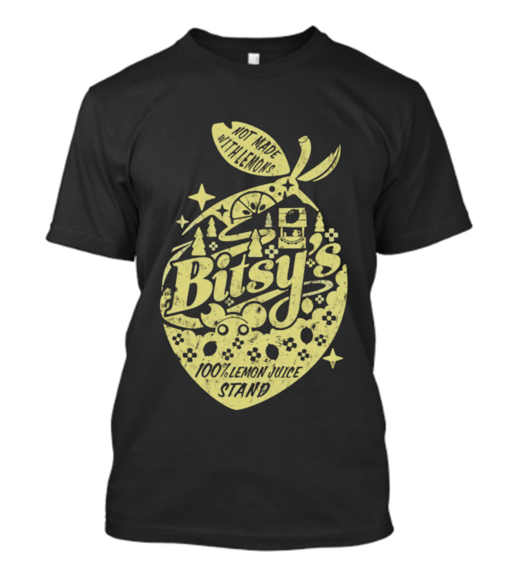 Bitsy Stand 100% Lemon Juice Not Made With Lemons T-Shirt