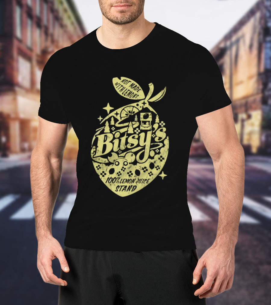Bitsy Stand 100% Lemon Juice Not Made With Lemons T-Shirt