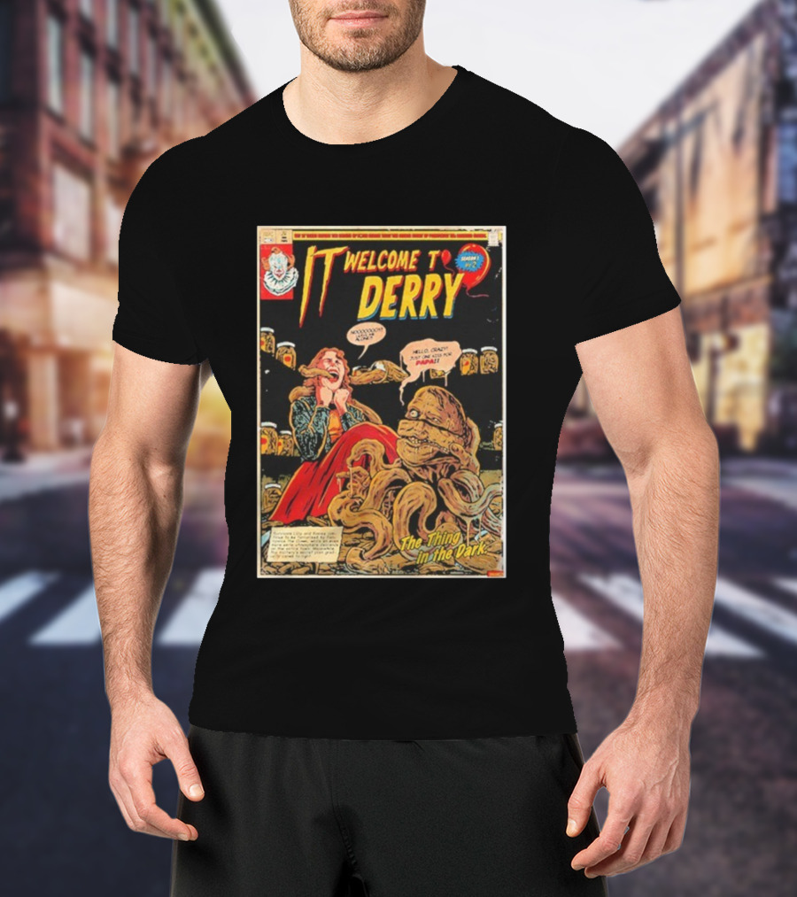 IT Welcome To Derry Season 1 Number 2 The Thing In The Dark Comic 2025 T-Shirt
