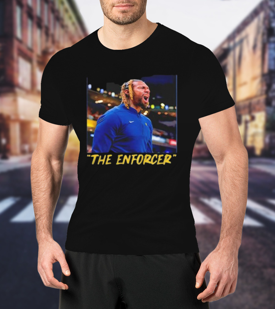 The Enforcer James Johnson Basketball Energy T-Shirt
