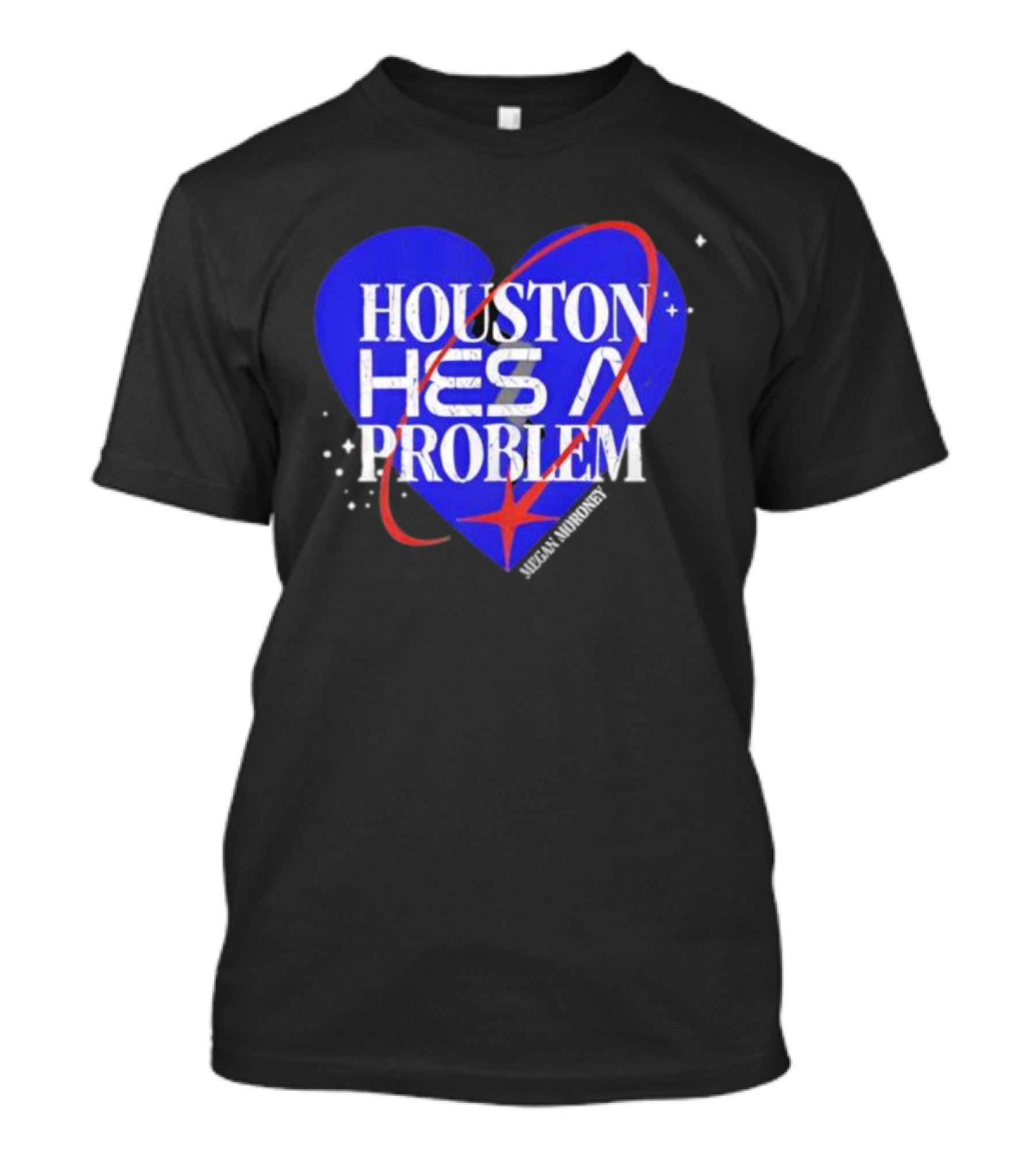 Houston He’s A Problem Heart Tour Graphic T-Shirt