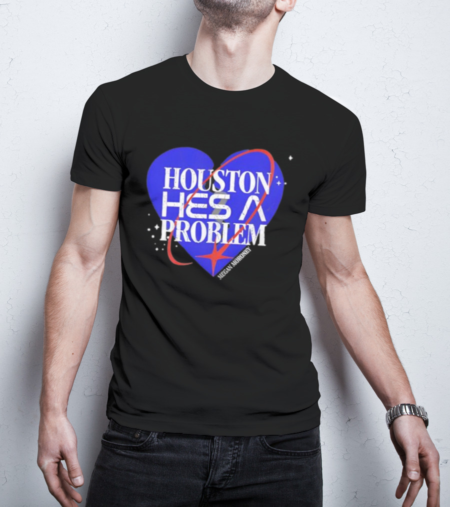 Houston He’s A Problem Heart Tour Graphic T-Shirt