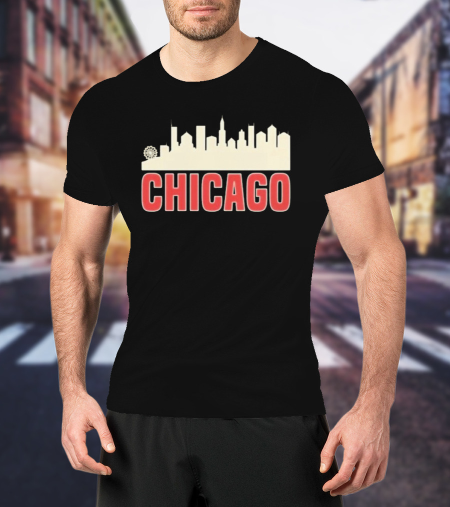The Conners Jackie Harris Chicago Skyline T-Shirt