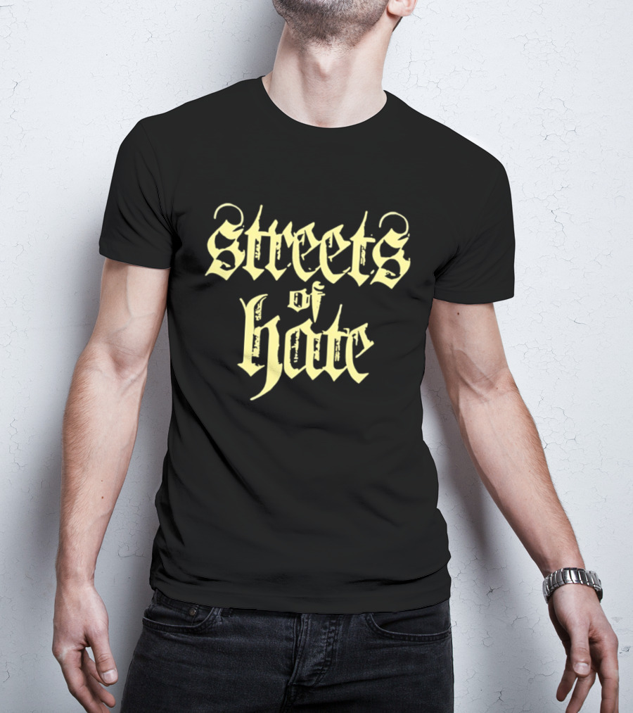 Streets Of Hate No Pressure Gothic Style T-Shirt