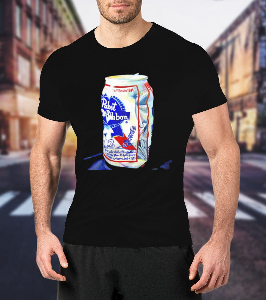 Milwaukee 1844 Pabst Blue Ribbon 12 Fluid Ounces America’s Best 1893 T-Shirt