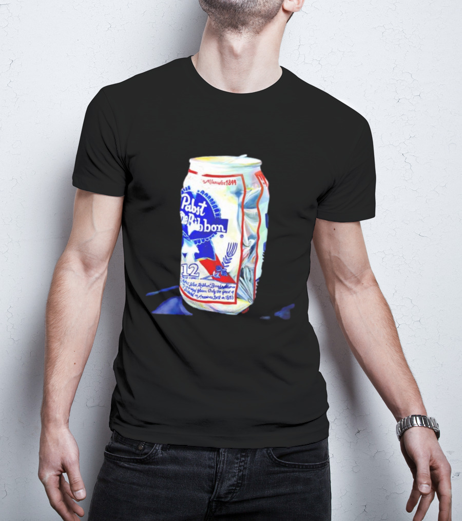 Milwaukee 1844 Pabst Blue Ribbon 12 Fluid Ounces America’s Best 1893 T-Shirt