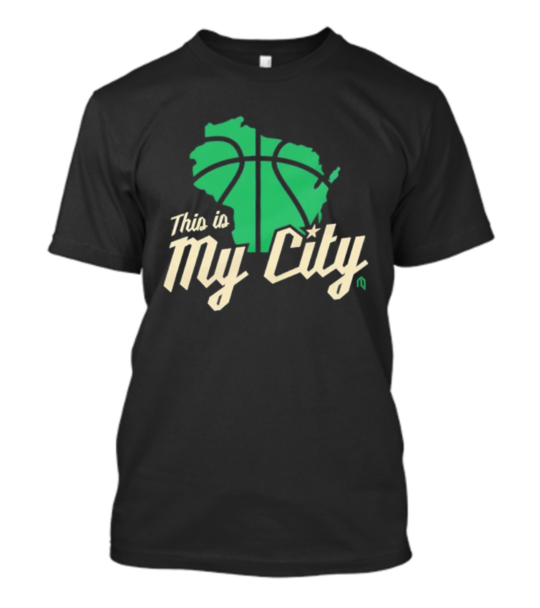 This Is My City Wisconsin Basketball Milwaukee Bucks T-Shirt