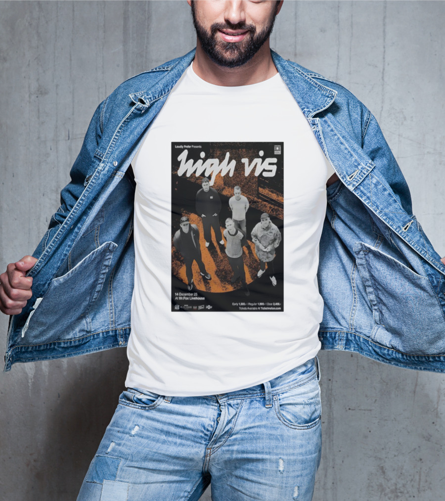 Loudly Prefer Presents High Vis 14 December 2025 Mr Fox Livehouse Tickets Available At Ticketmelon T-Shirt