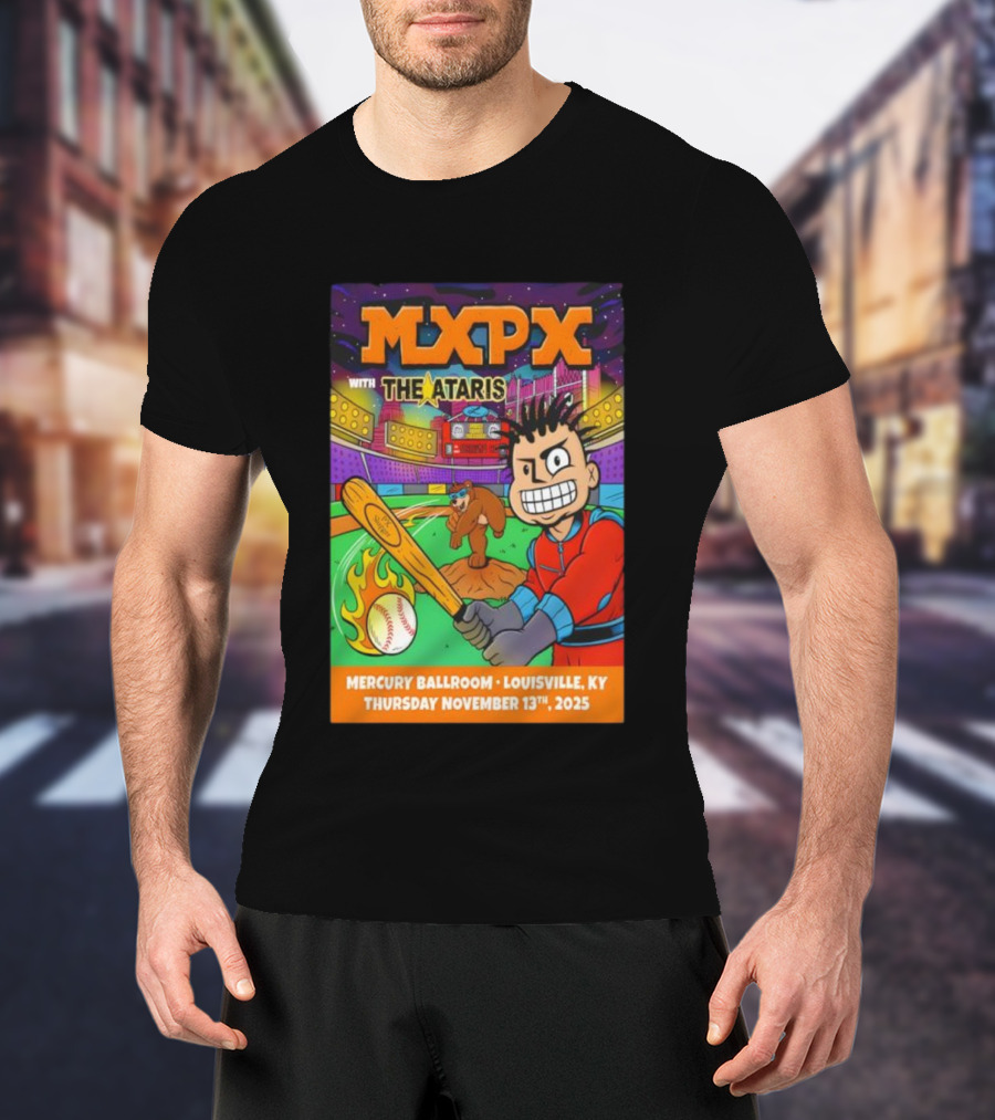MXPX With The Ataris Concert Nov 13 2025 Mercury Ballroom Louisville KY T-Shirt