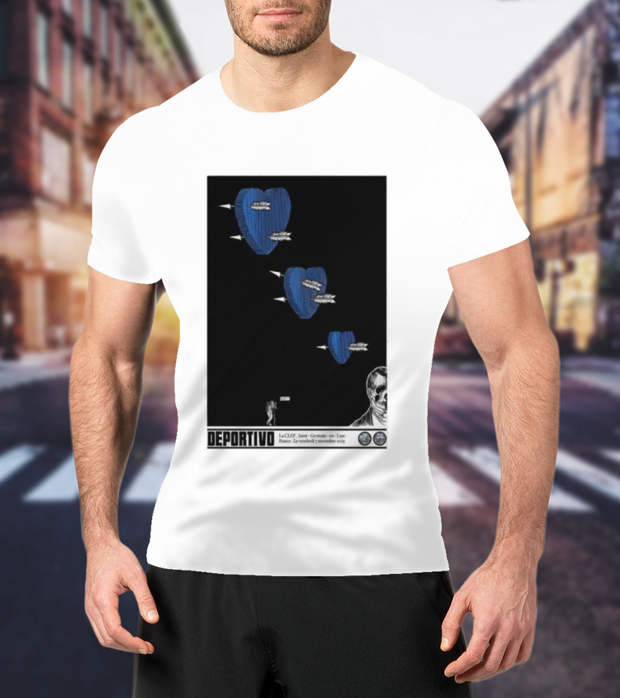 DEPORTIVO La Clef Saint-Germain-en-Laye France November 7 2025 T-Shirt