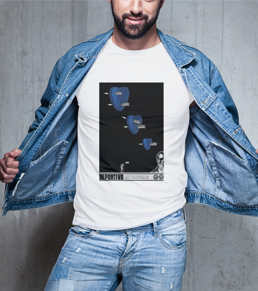 DEPORTIVO La Clef Saint-Germain-en-Laye France November 7 2025 T-Shirt