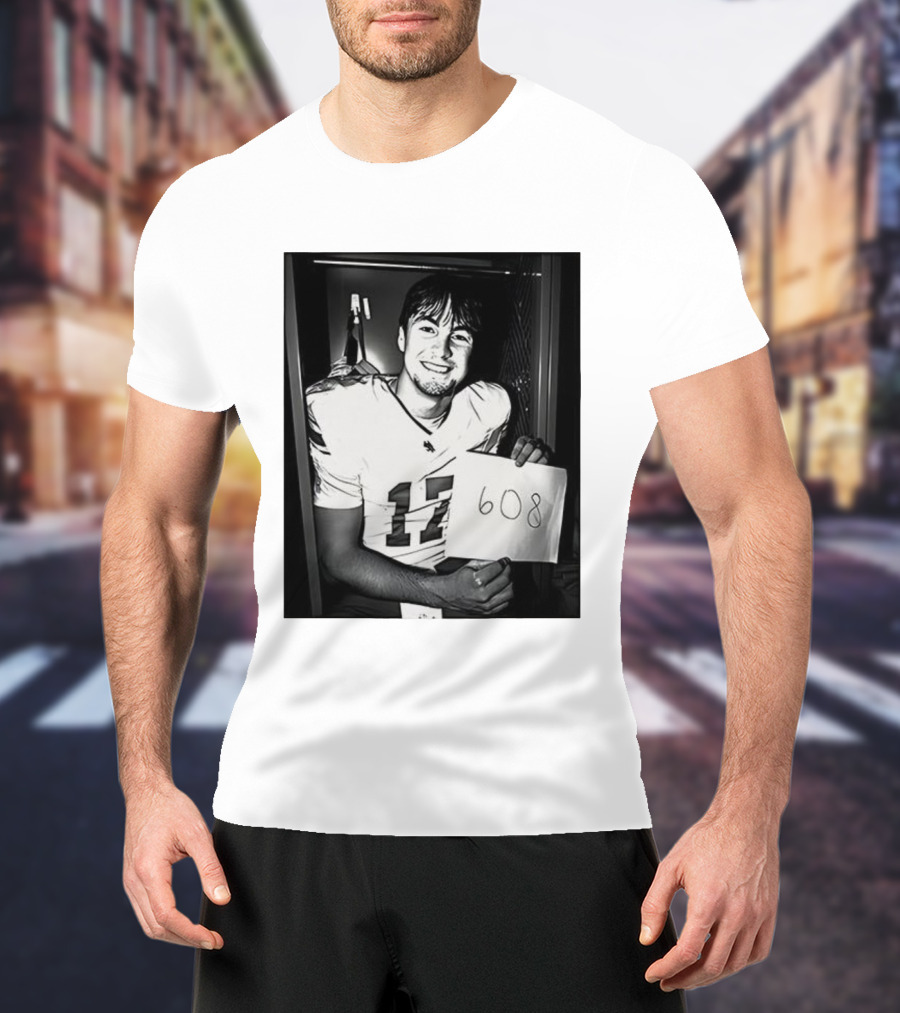 Drew Mestemaker 608 North Texas Mean Green Football Player 17 T-Shirt