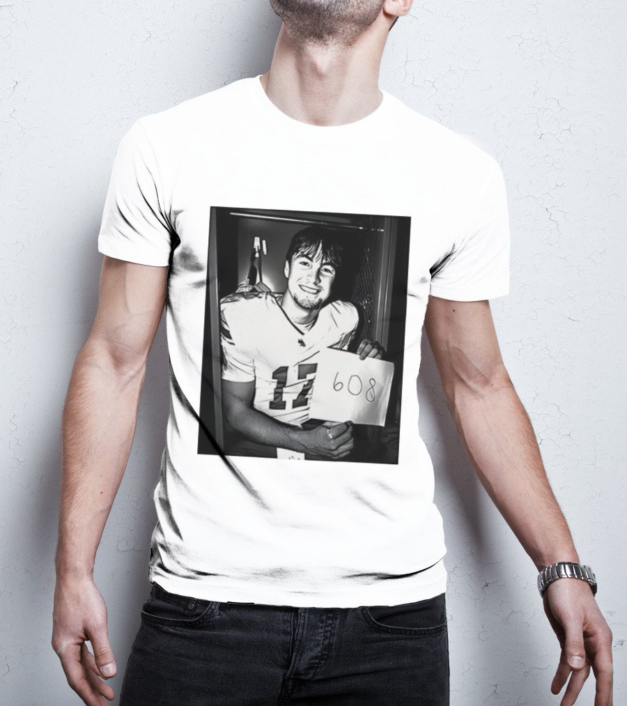 Drew Mestemaker 608 North Texas Mean Green Football Player 17 T-Shirt