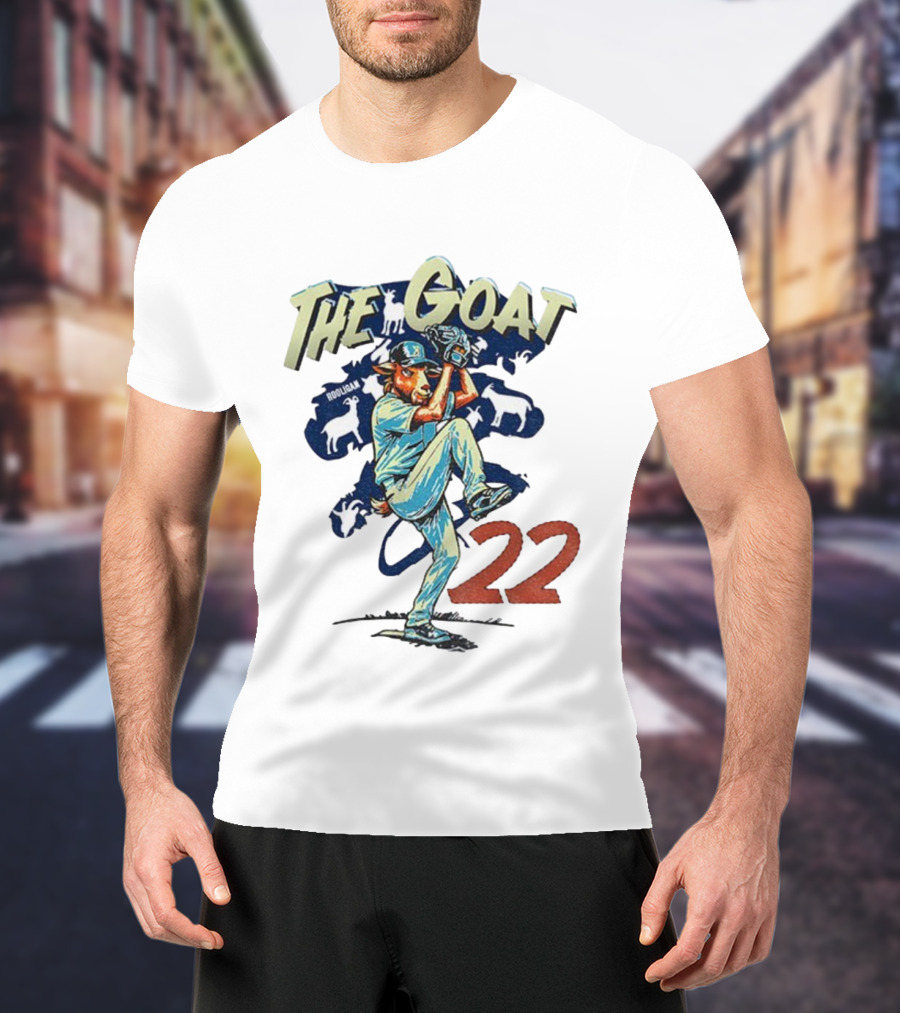 The Goat Clayton Kershaw 22 MLB Baseball 2025 T-Shirt