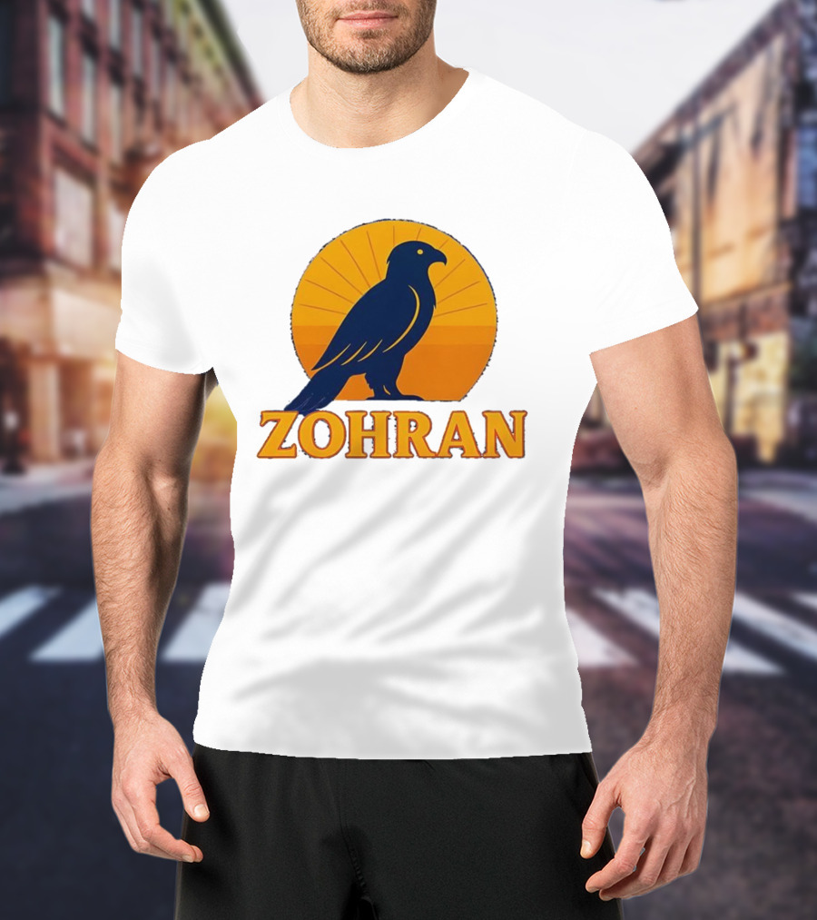 Zohran Eagle Sunrise Silhouette T-Shirt