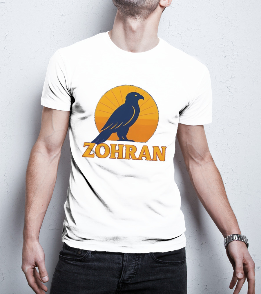 Zohran Eagle Sunrise Silhouette T-Shirt