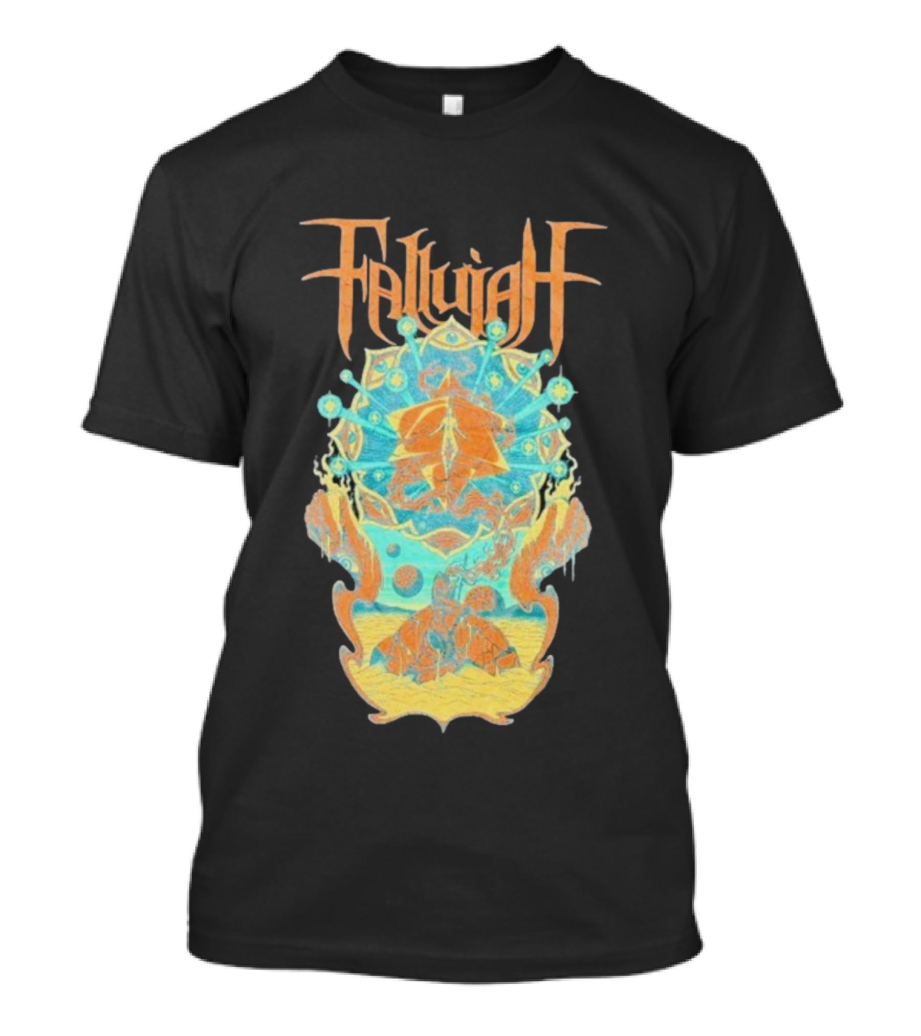 Fallujah Prism Psychedelic Cosmic Artwork T-Shirt