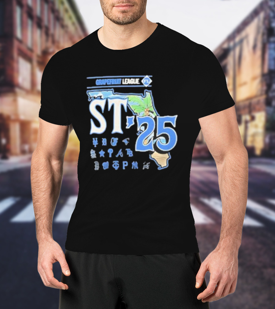 Grapefruit League Florida ST '25 MLB Baseball Spring Training T-Shirt