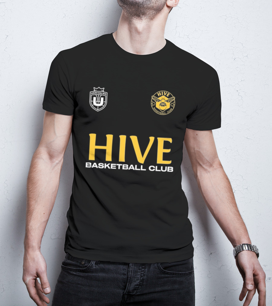 Unrivaled Hive Basketball Club Hive Classic Emblem Collaboration T-Shirt