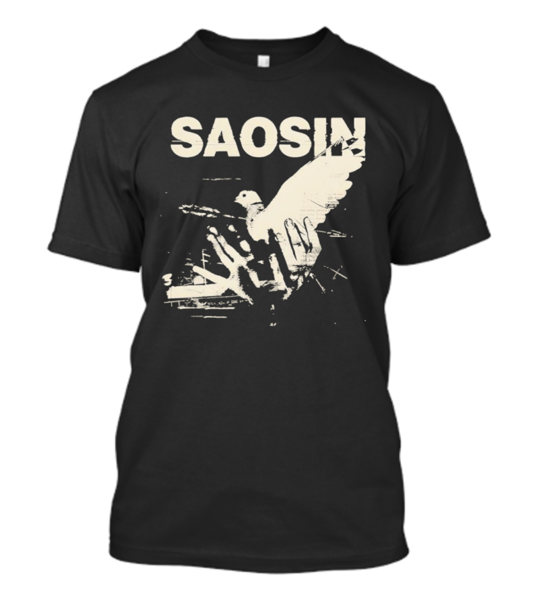 SAOSIN Bird Imagery Vintage Style T-Shirt