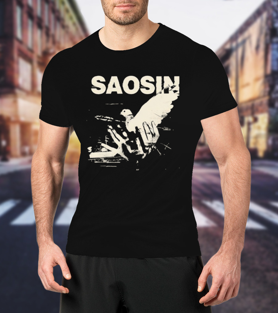 SAOSIN Bird Imagery Vintage Style T-Shirt