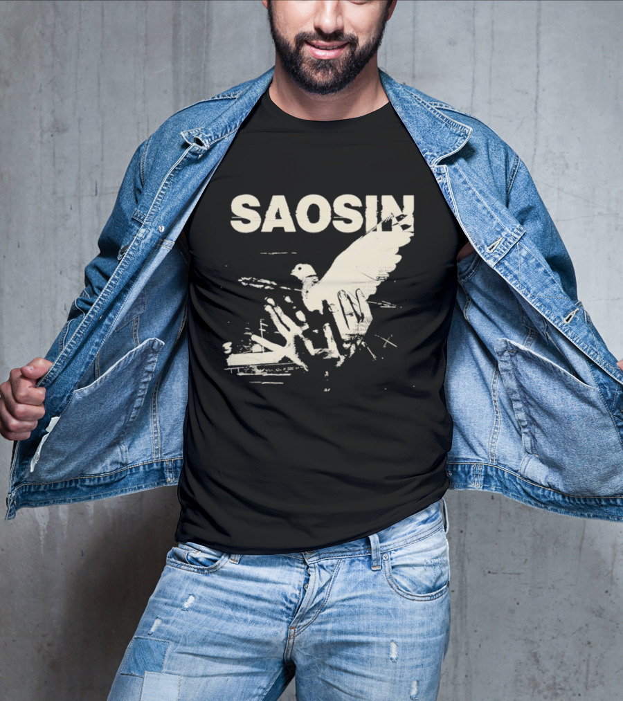 SAOSIN Bird Imagery Vintage Style T-Shirt