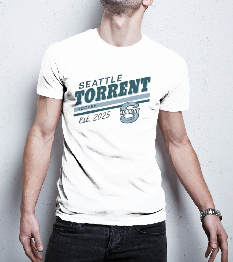 Seattle Torrent Hockey Est 2025 S Logo T-Shirt