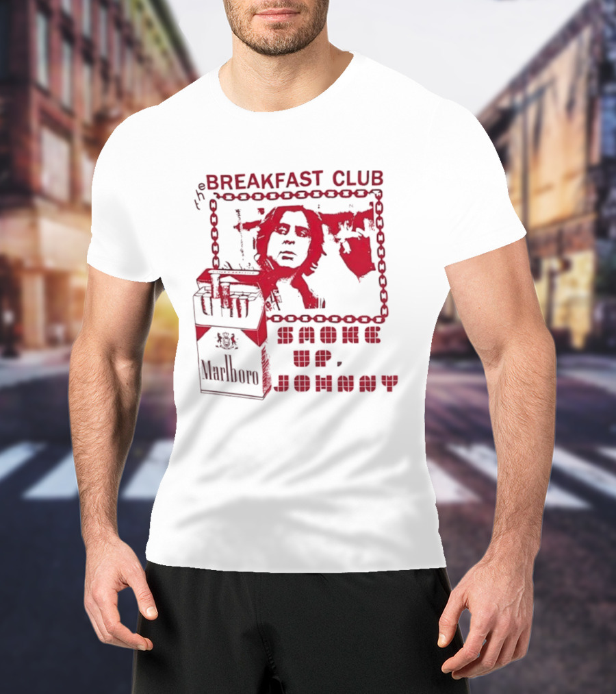 The Breakfast Club Smoke Up Johnny Marlboro T-Shirt