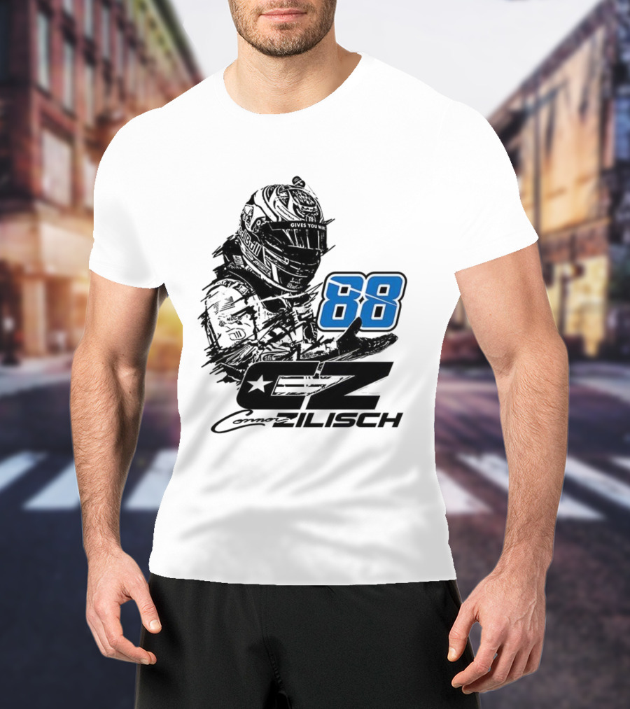 Connor Zilisch Number 88 NASCAR Racing Series T-Shirt