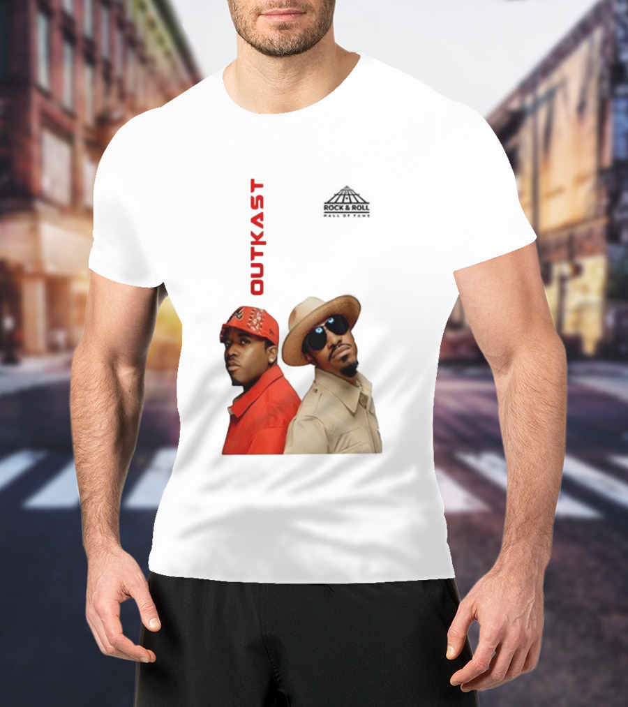 Outkast 2025 Rock & Roll Hall Of Fame Signature Outkast T-Shirt