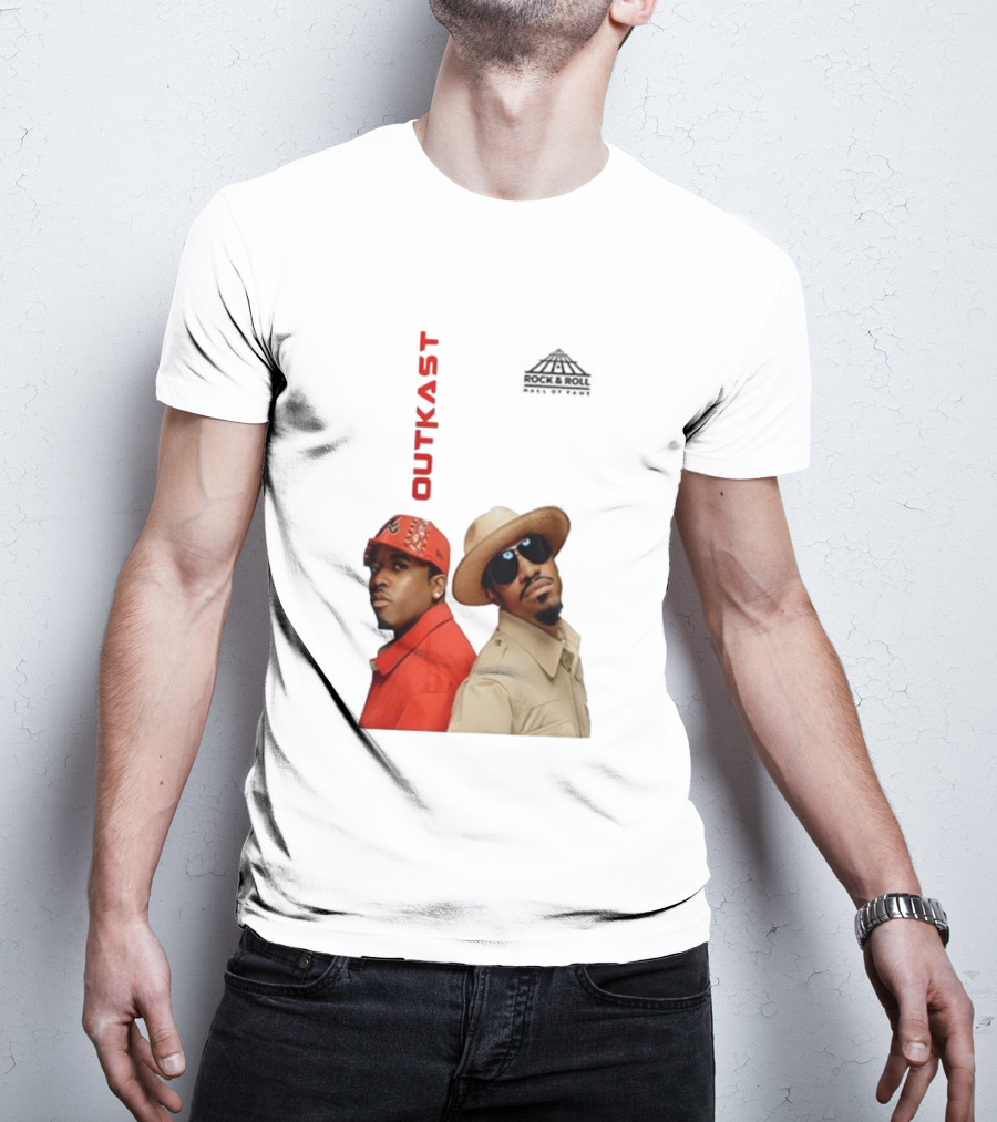 Outkast 2025 Rock & Roll Hall Of Fame Signature Outkast T-Shirt