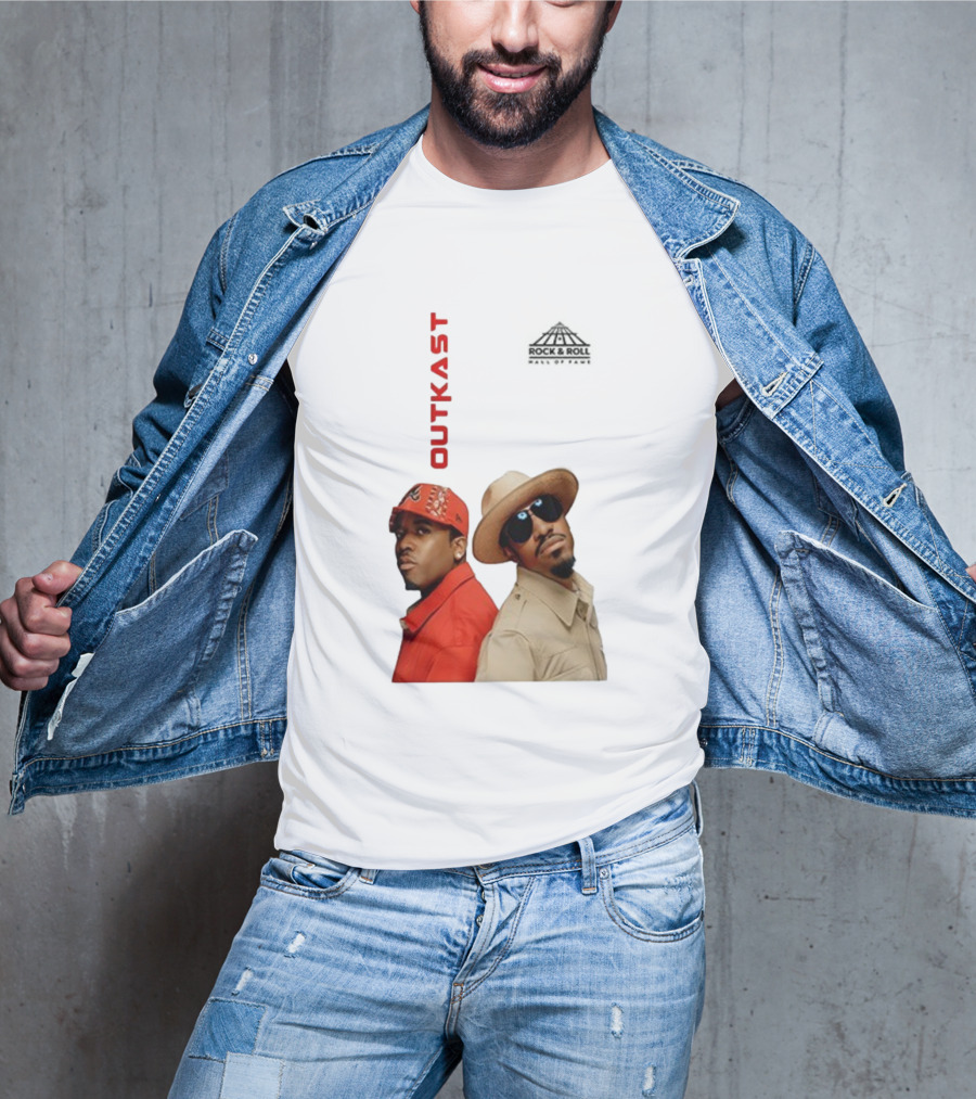 Outkast 2025 Rock & Roll Hall Of Fame Signature Outkast T-Shirt