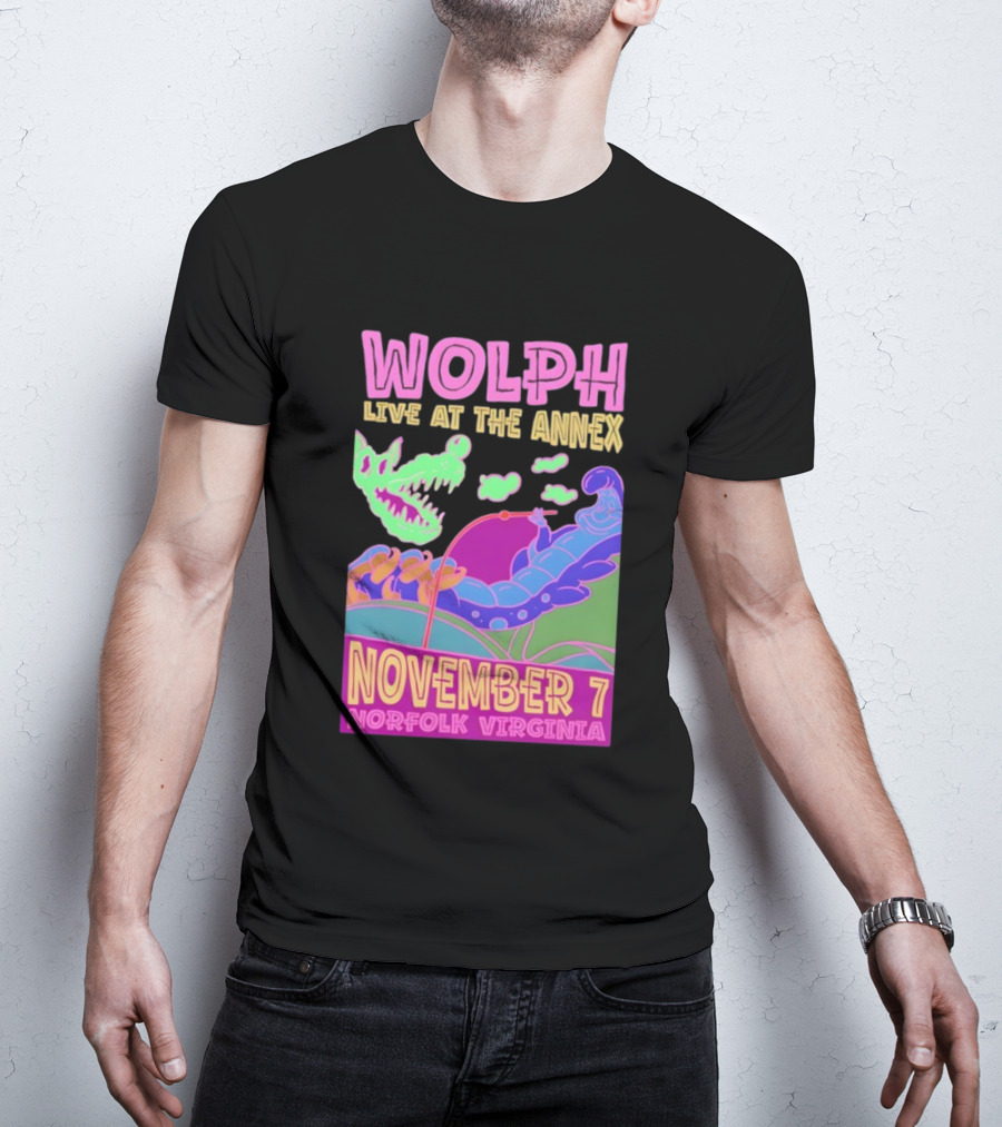 WOLPH Live At The Annex Norfolk Virginia November 7 T-Shirt