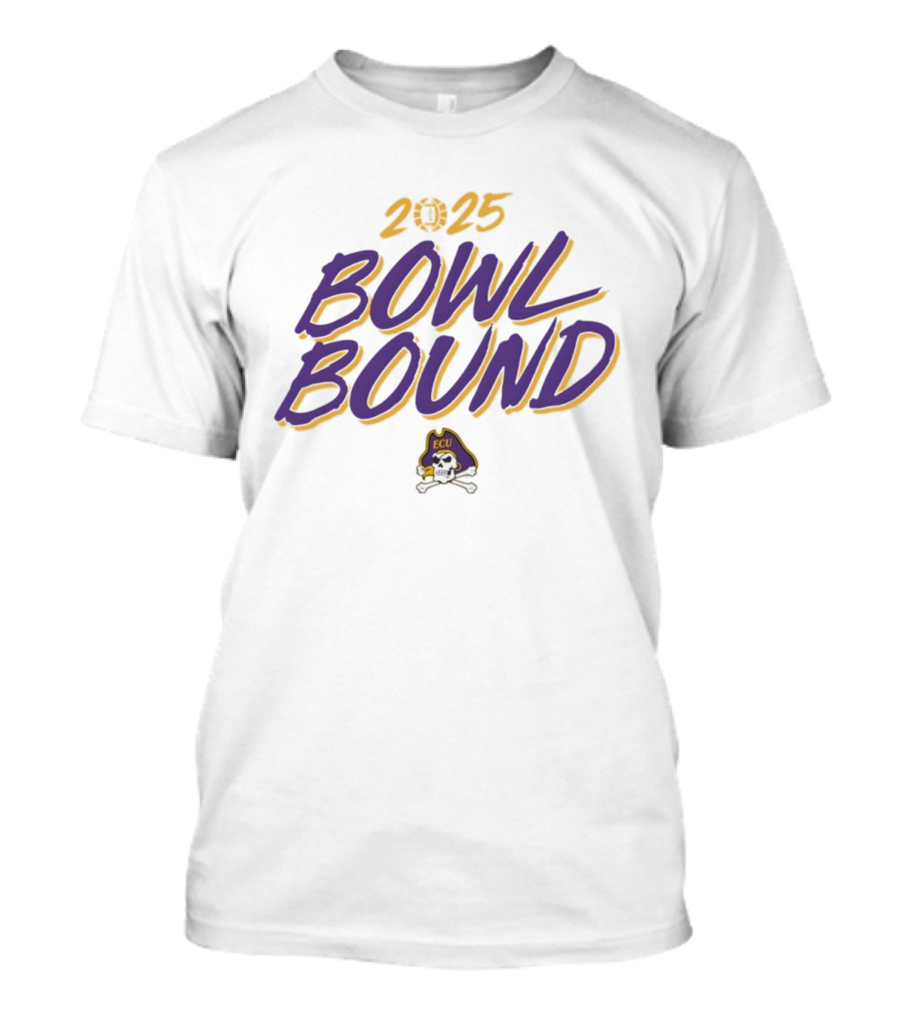 2025 Bowl Bound East Carolina University ECU Pirates T-Shirt