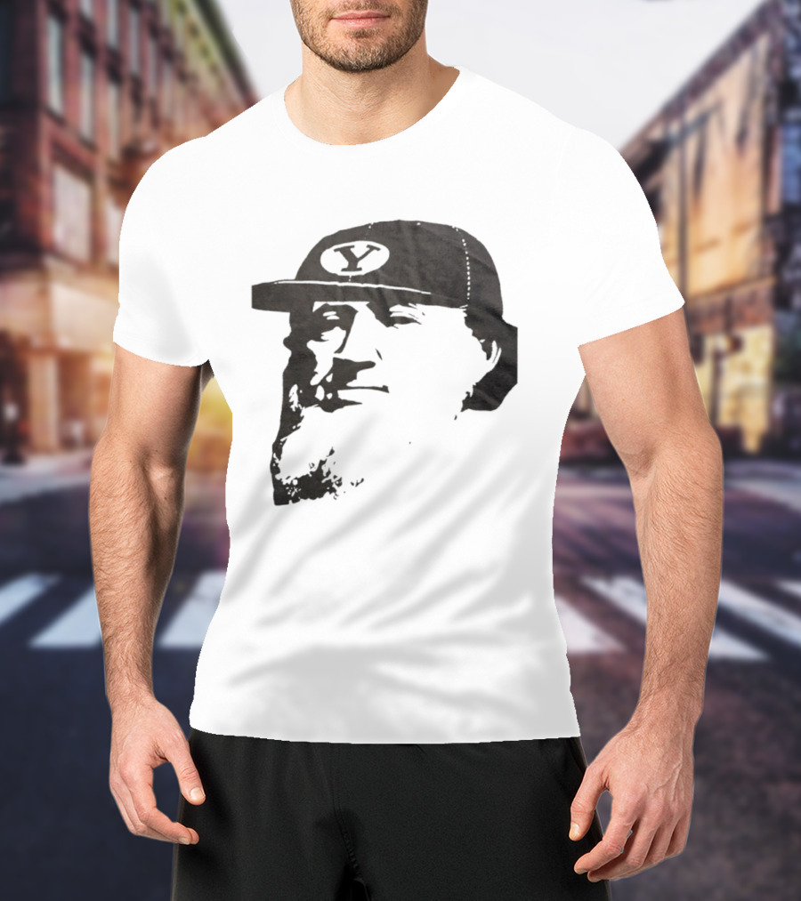 Flat Brim Brigham Young University Y Cougars Hat T-Shirt