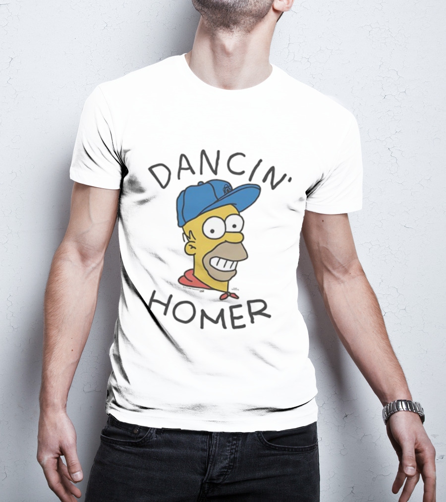 Dancin’ Homer From The Simpson Series Baseball Cap T-Shirt