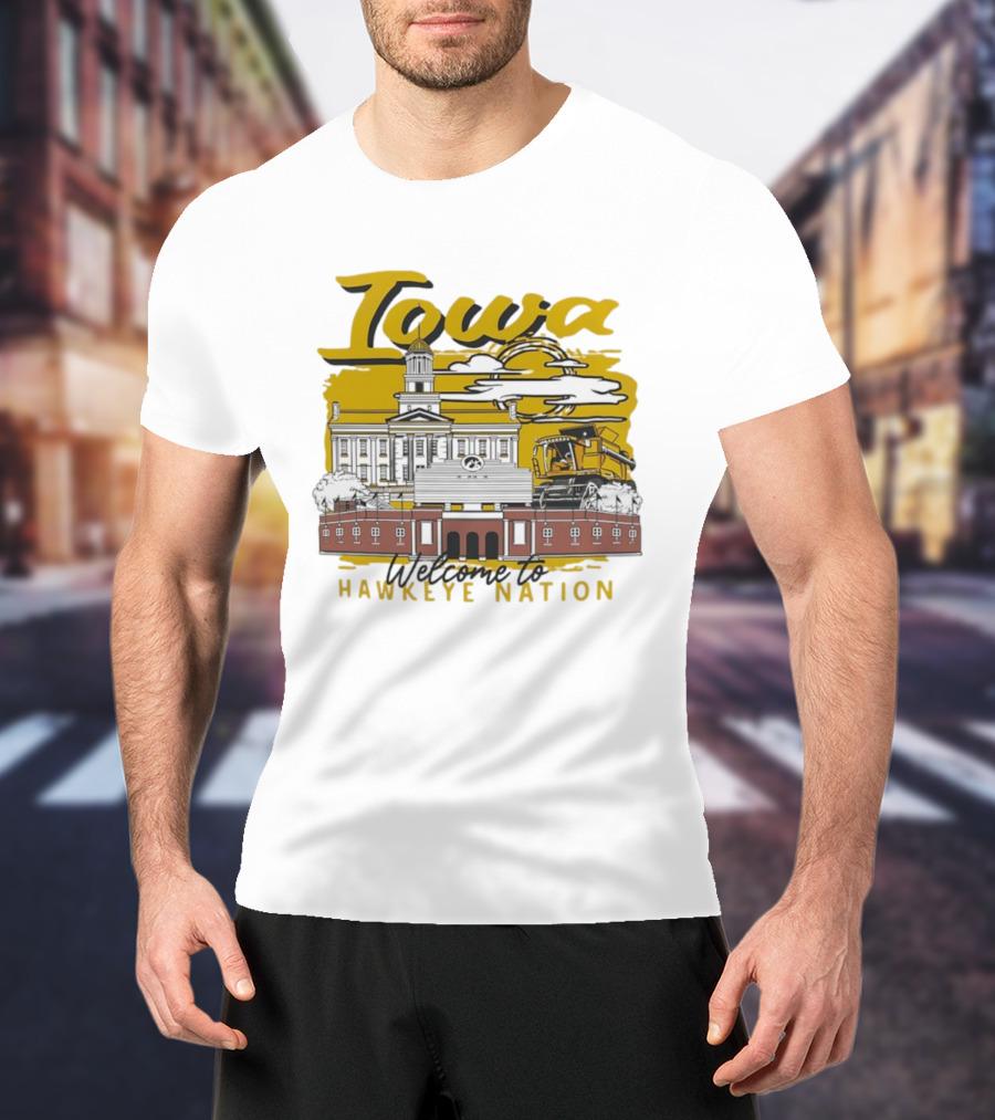 Iowa Welcome To Hawkeye Nation T-Shirt
