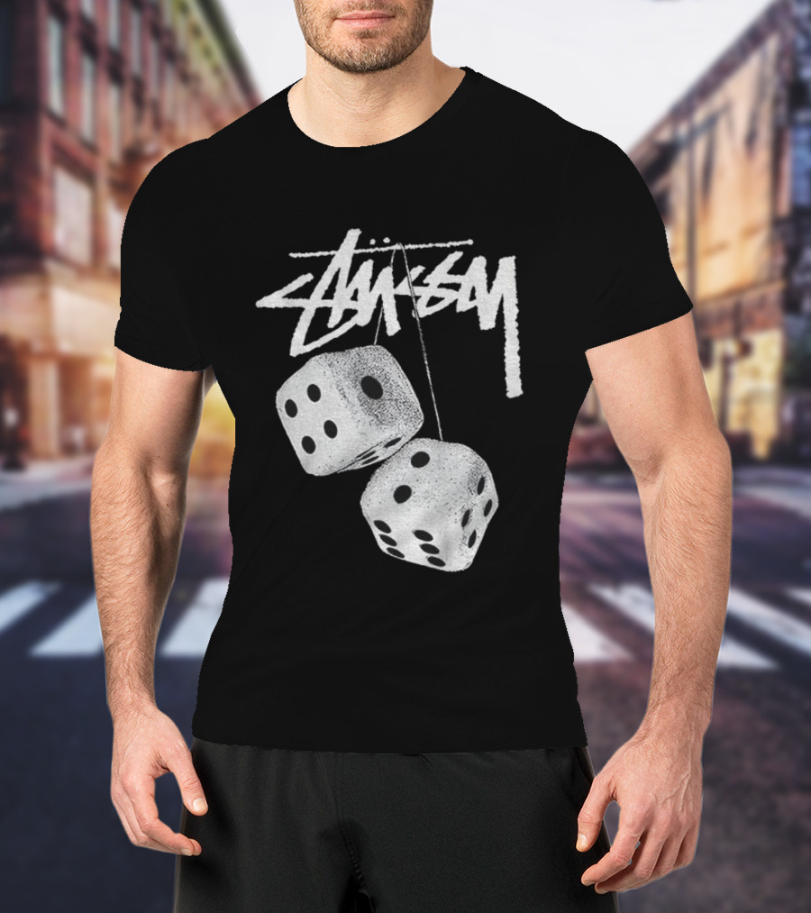Stussy Hanging Dice Vintage Style T-Shirt