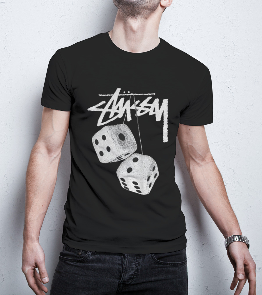 Stussy Hanging Dice Vintage Style T-Shirt