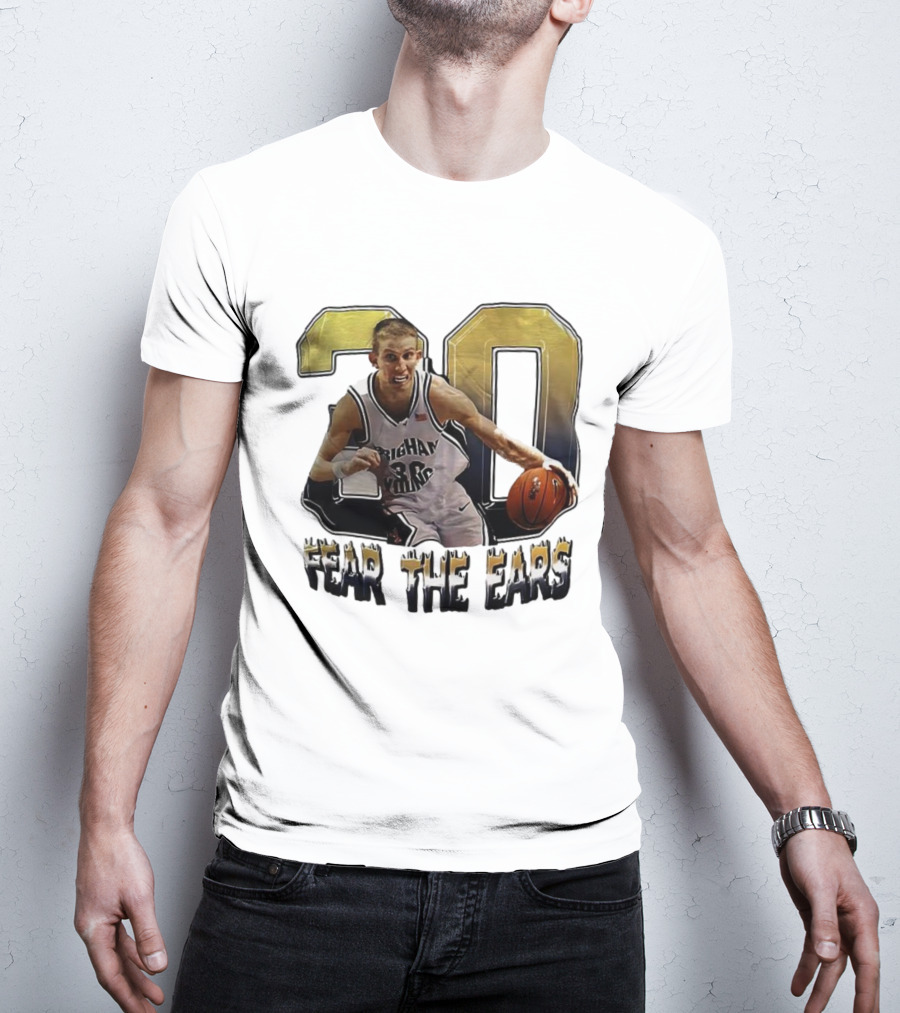 Brigham Young Basketball Fear The Ears 30 T-Shirt