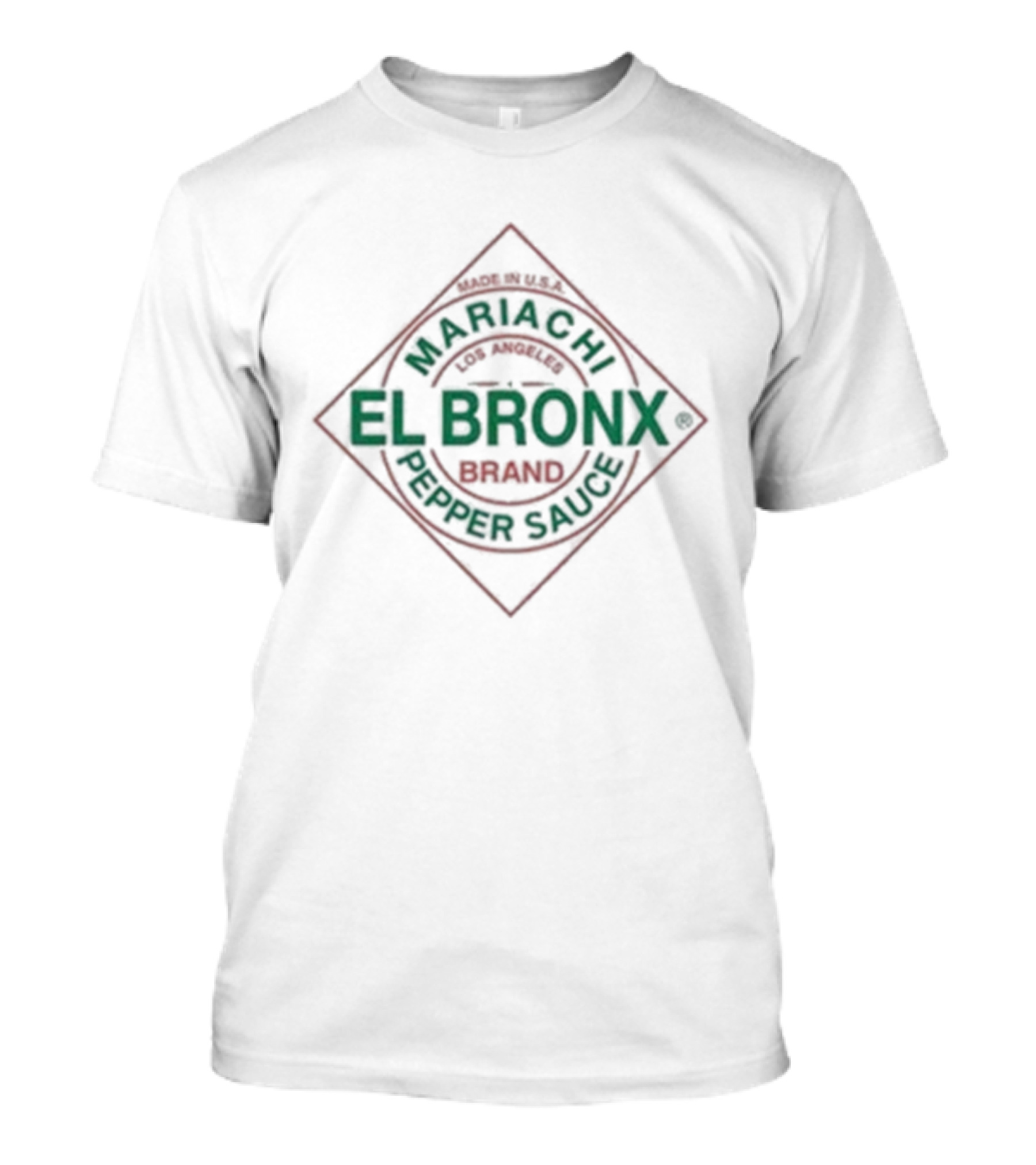 Mariachi El Bronx Authentic Pepper Sauce Brand El Bronx T-Shirt