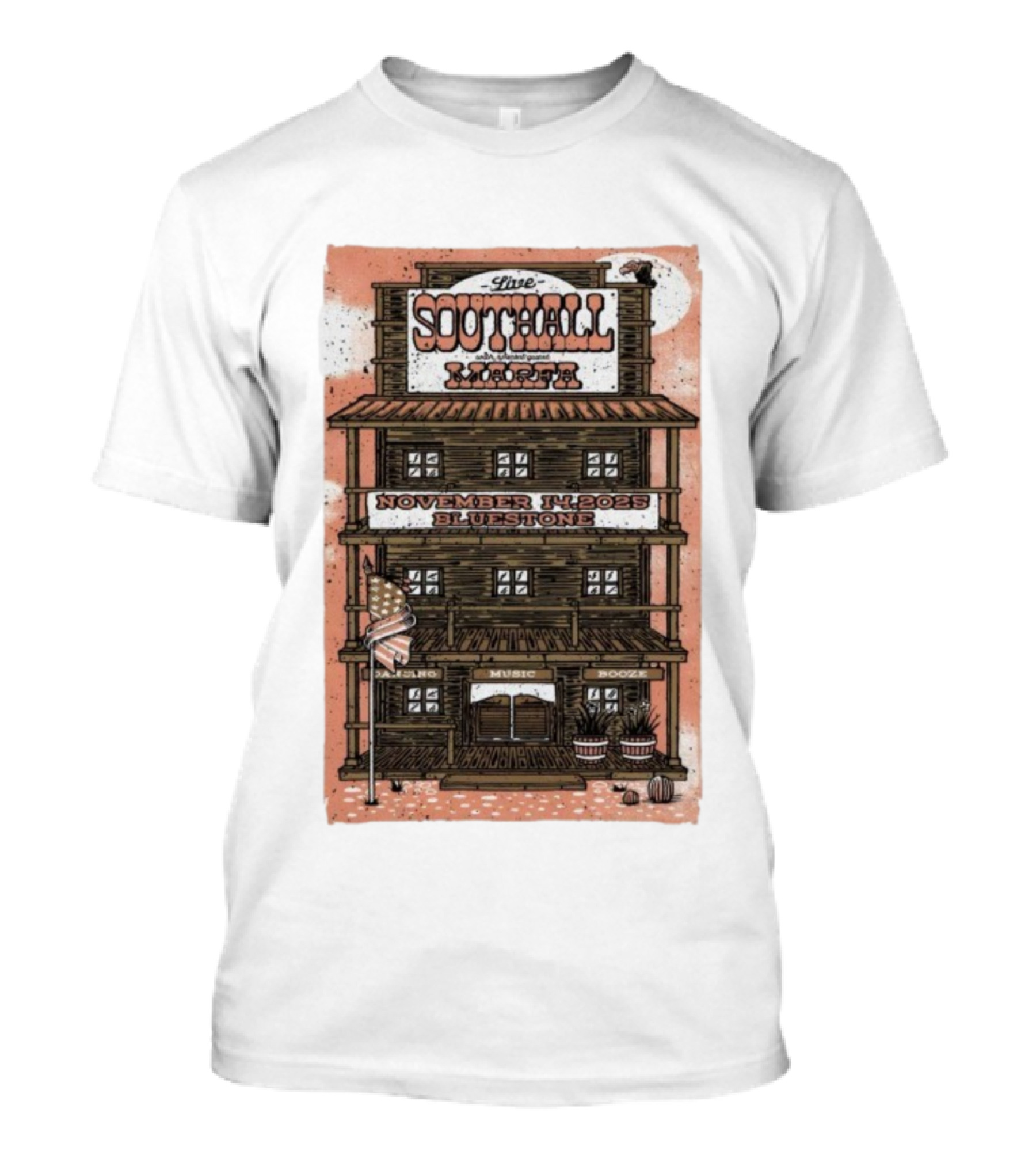 Southall Marfa Live November 14 2025 Bluestone Columbus Ohio Music Event T-Shirt