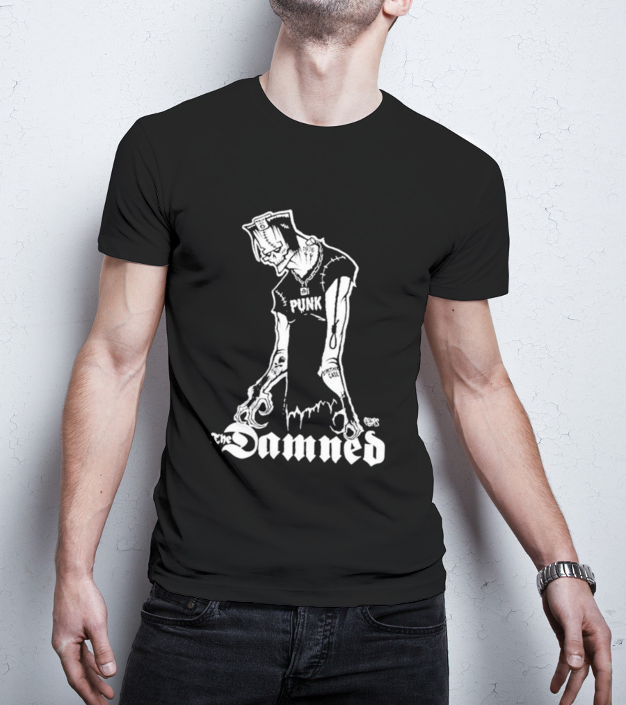 Duff McKagan Punk The Damned Stage Worn Iconic Style T-Shirt