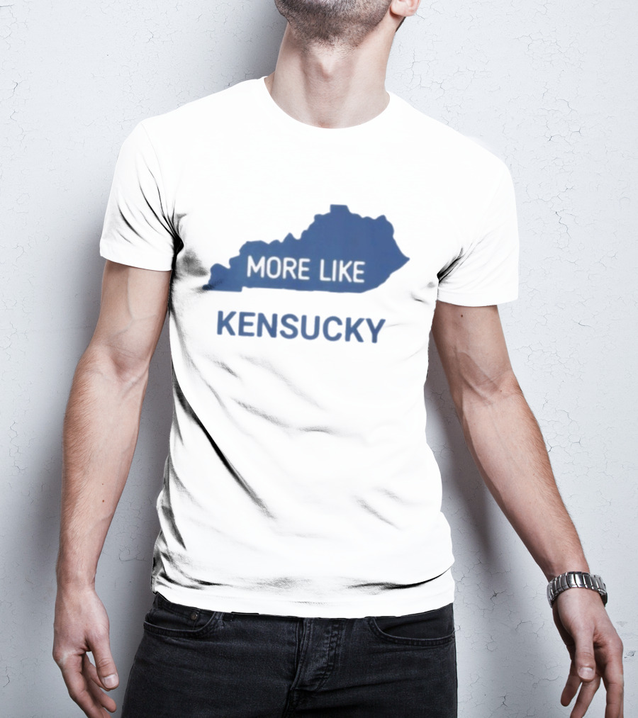 More Like Kensucky Kentucky Map Outline T-Shirt