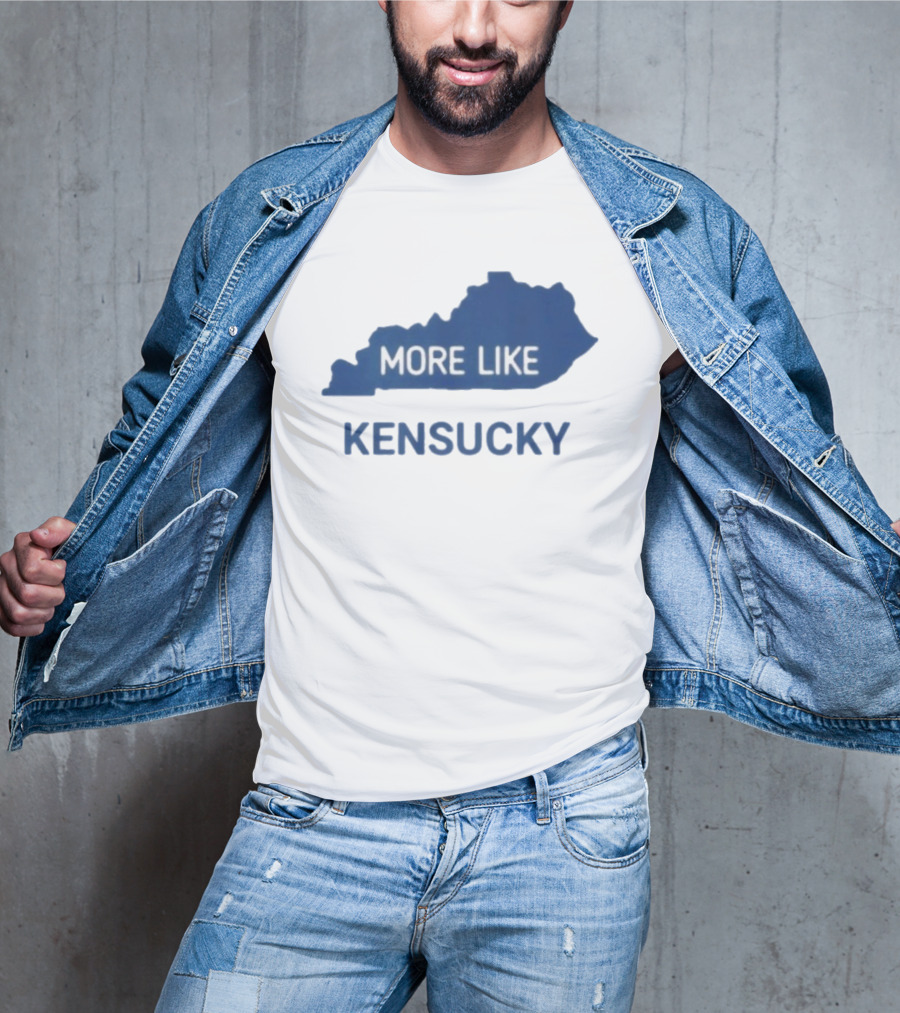 More Like Kensucky Kentucky Map Outline T-Shirt