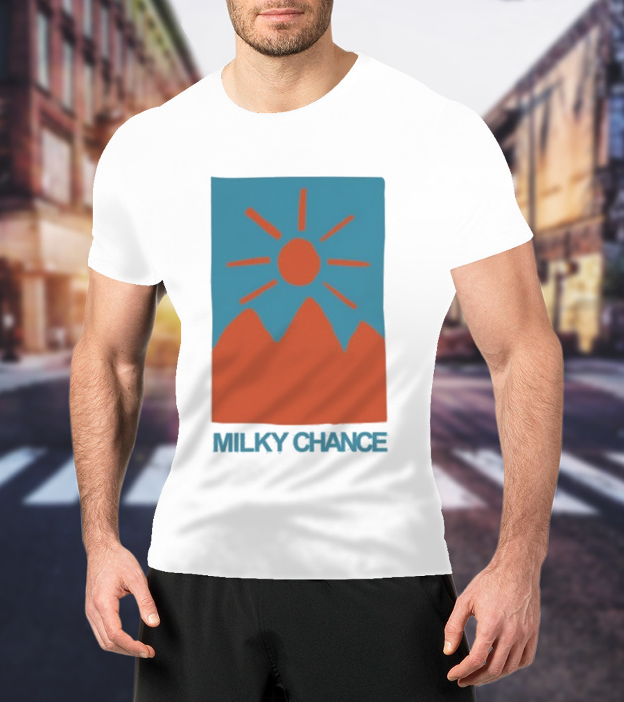 Milky Chance Sun Mountain Illustration T-Shirt