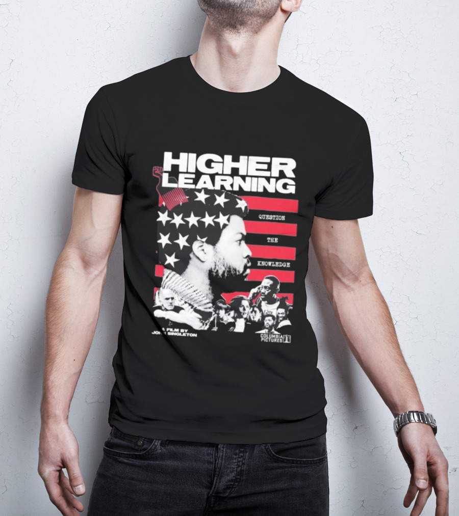 Higher Learning Ice Cube Question The Knowledge Columbia Pictures John Singleton T-Shirt