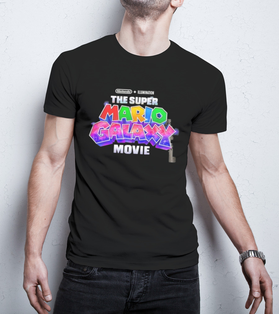 Nintendo Illumination The Super Mario Galaxy Movie 2025 Adventure T-Shirt