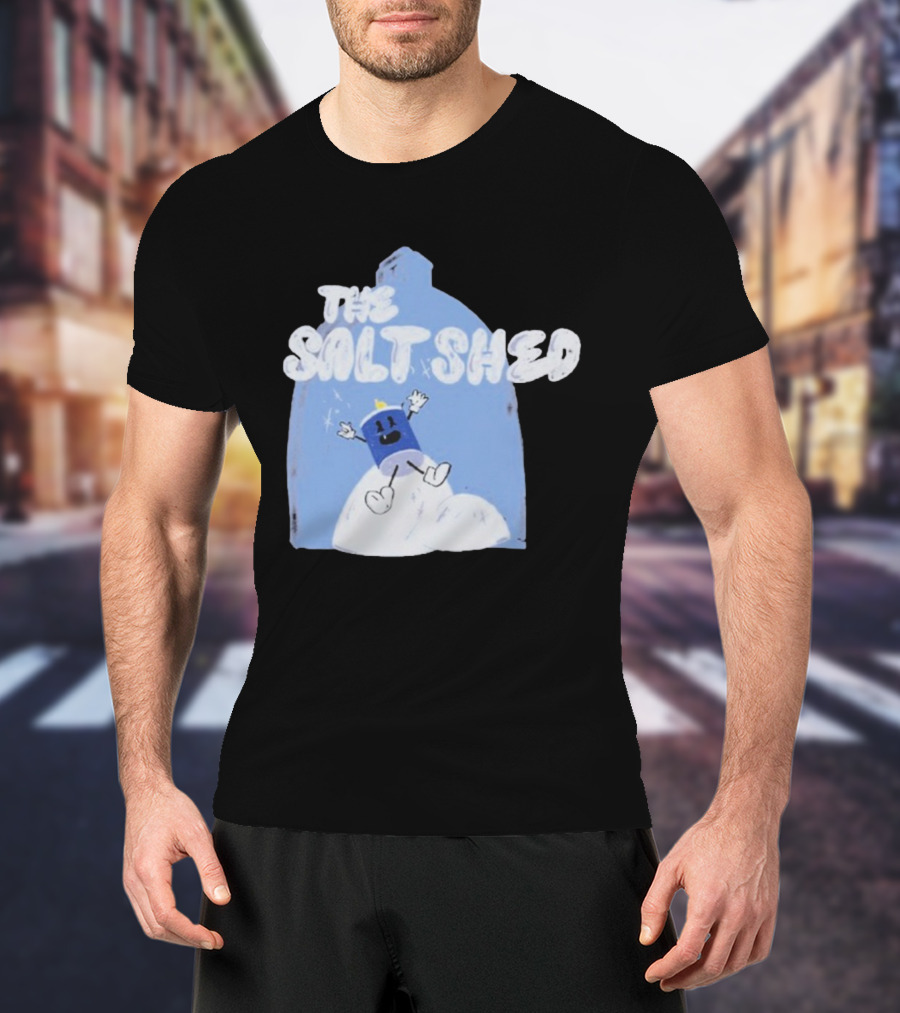 THE SALT SHED LIL SALTY FUN CHARACTER 디자인 T-Shirt